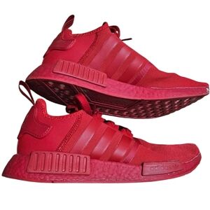 Adidas NMD R1 Triple Red Scarlet Athletic Shoes Mens 11